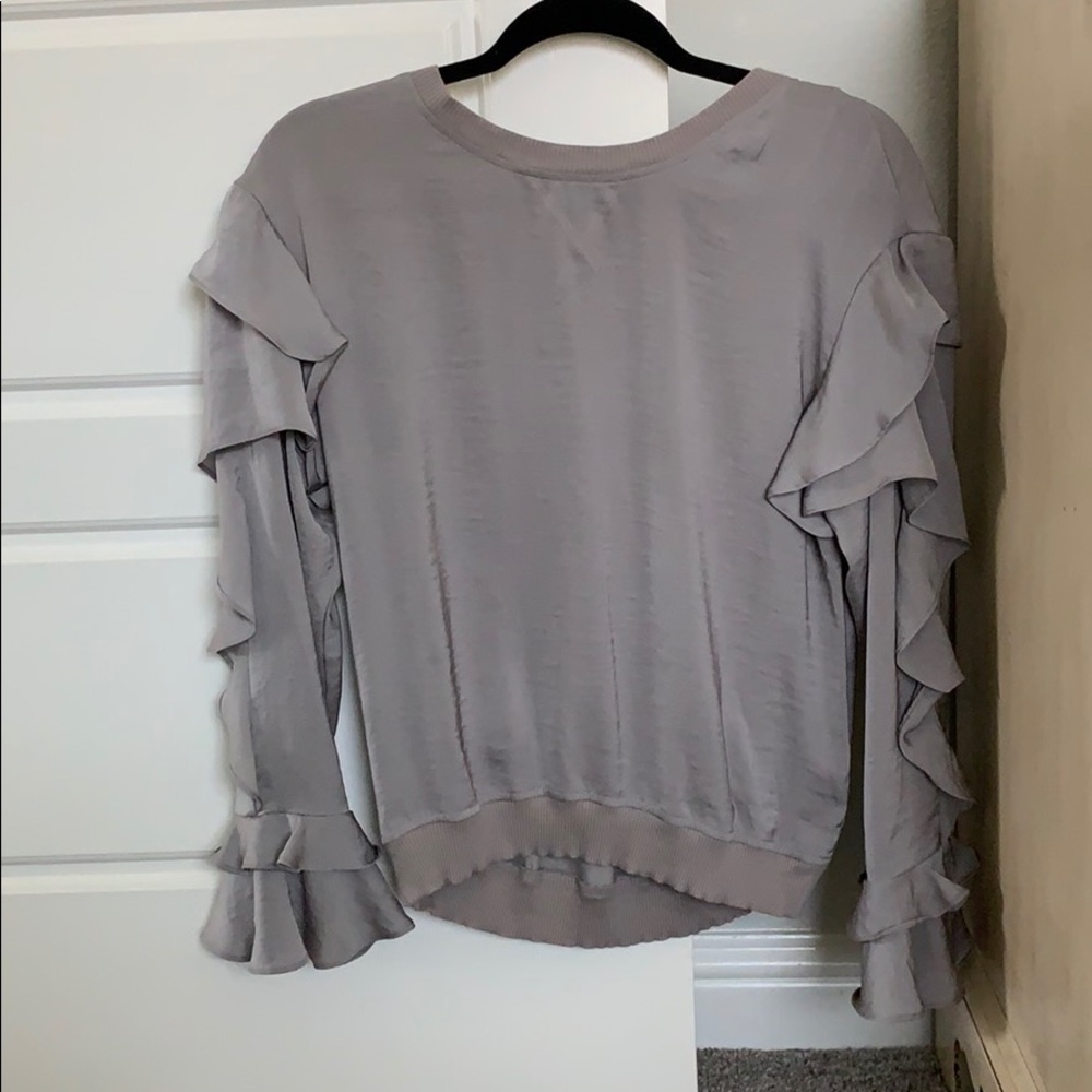 Express ruffle top
